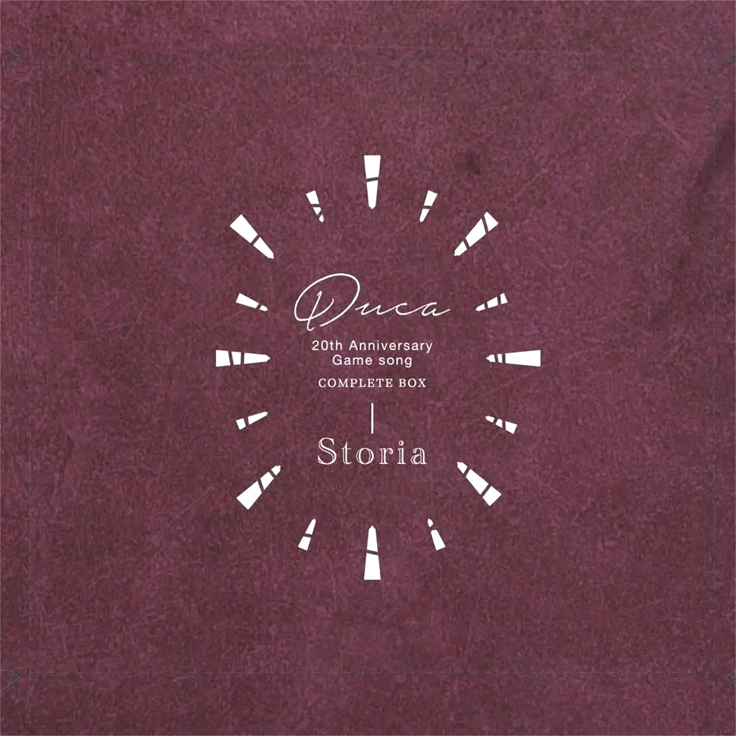 Duca 20th アニバーサリーゲームソングコンプリートボックス Storia Duca 20th Anniversary Game song COMPLETE BOX -Storia- (2024